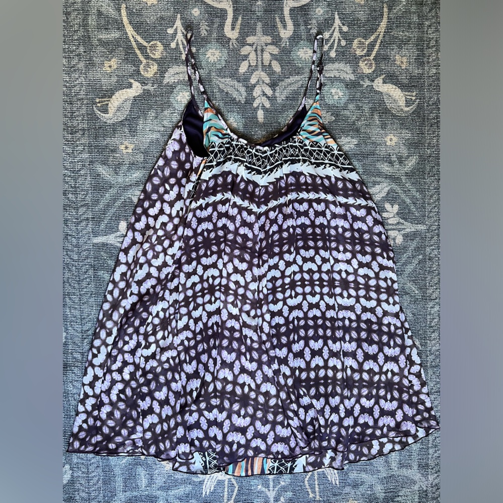 Express Mini Adjustable Spaghetti Strap Boho Mult… - image 3